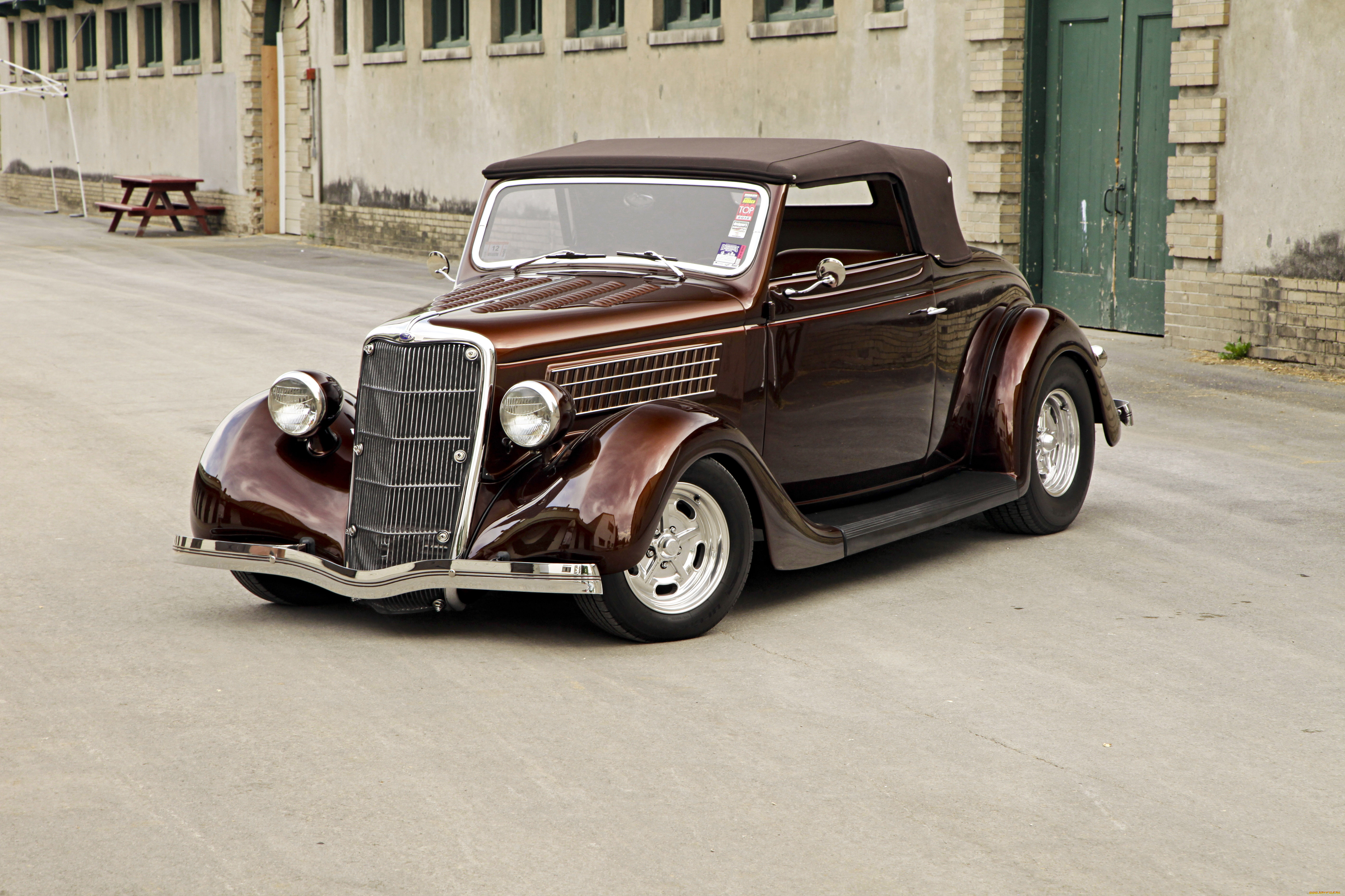 1935, ford, cabriolet street, rodder, top, , custom, classic, car, street-